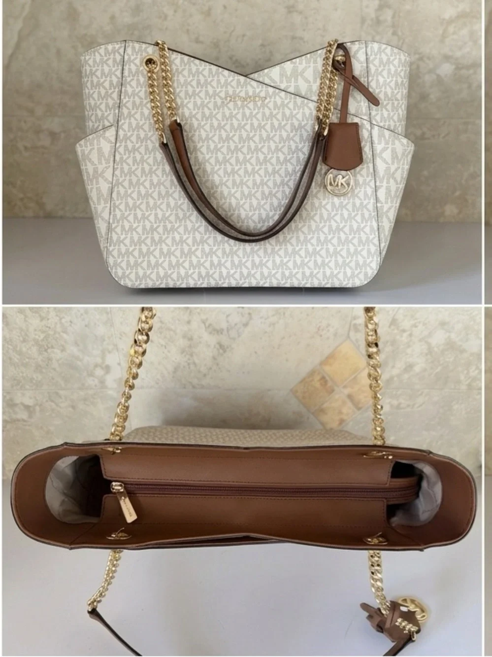 Michael Kors structured tote